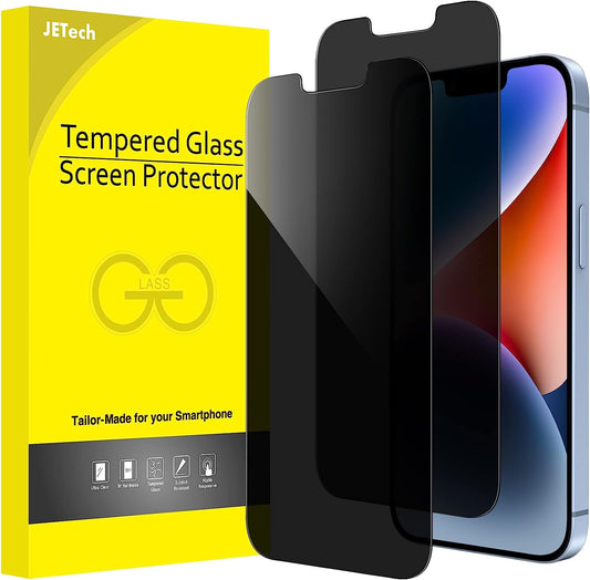 JETech Privacy Pellicola Protettiva per iPhone 14 Plus 6,7 Pollici, Antispy in Vetro Temperato Film, Pacco da 2