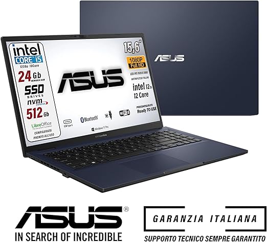 ASUS Notebook, Cpu Intel Core i5,